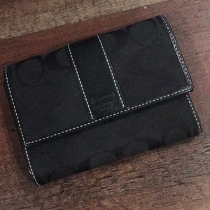 Black Coach Wallet